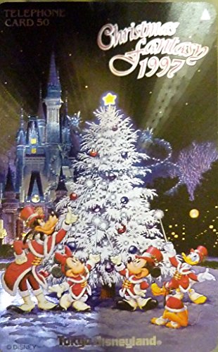 テレホンカード/ テレカ　Tokyo Disneyland 東京ディズニーランド CHRISTMAS FANTASY　1997 50度数