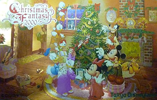 テレホンカード/ テレカ　Tokyo Disneyland 東京ディズニーランド CHRISTMAS FANTASY　2000 50度数