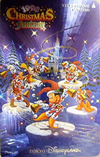 テレホンカード/ テレカ　Tokyo Disneyland 東京ディズニーランド CHRISTMAS FANTASY　1998 50度数
