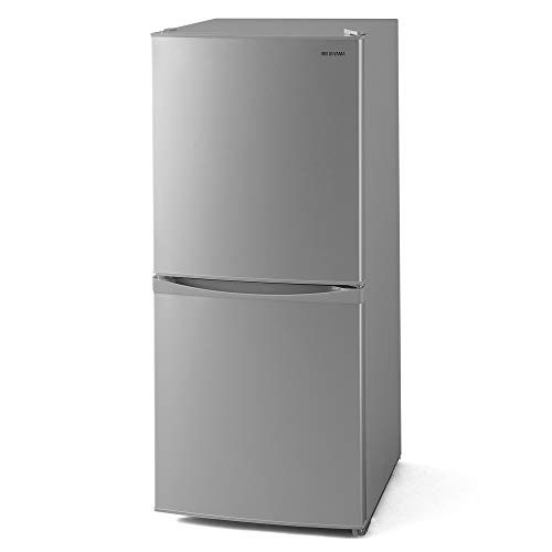 アイリスオーヤマ 冷蔵庫 142L 冷凍室52L 幅50cm シルバー IRSD-14A-S