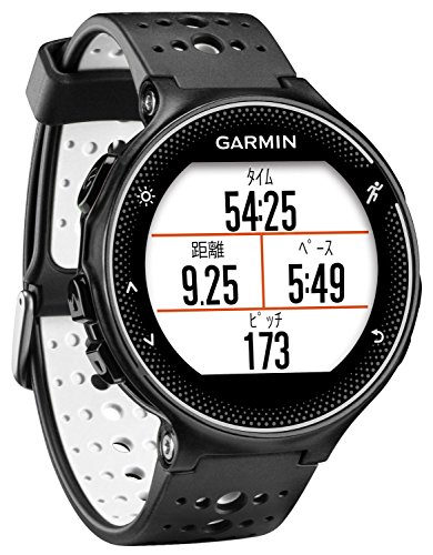 GARMIN(ガーミン) ランニングウォッチ 時計 GPS ライフログ ForeAthlete 230J ブラック×ホワイト 【日本正規品】 FA230J 371787