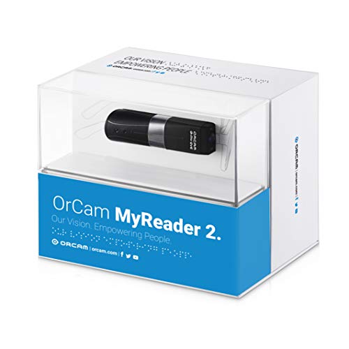 OrCam MyReader - 視覚障害者、失読症または読書困難者のための最も先進的なウェアラブル支援デバイス。