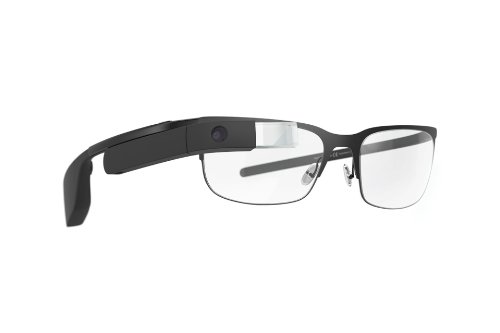 Google Glass グーグルグラス Explorer Edition フレーム付き　２０１４年モデル（並行輸入品） (ブラック(Charcoal)Split)