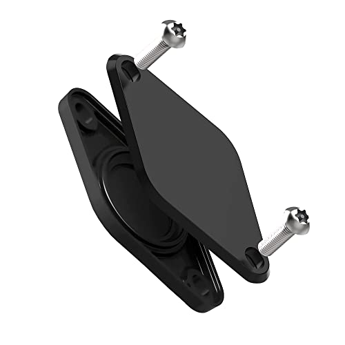 JLLTiioo ケース 対応 AirTag 自転車 バイクマウントホルダーアクセサリー ドリングホルダーに固定可能 (黒)