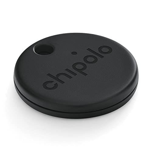Chipolo ONE SPOT ブラック / 鍵・荷物・子供のおもちゃ等、身の回りのモノを見つけるアイテムファインダー「Apple / 探す」アプリ対応