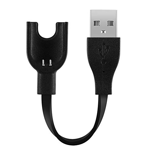 シャオミ Mi Band 3 に対応 USB 充電器 充電ケーブル コンパクト 軽量 13cm 1本