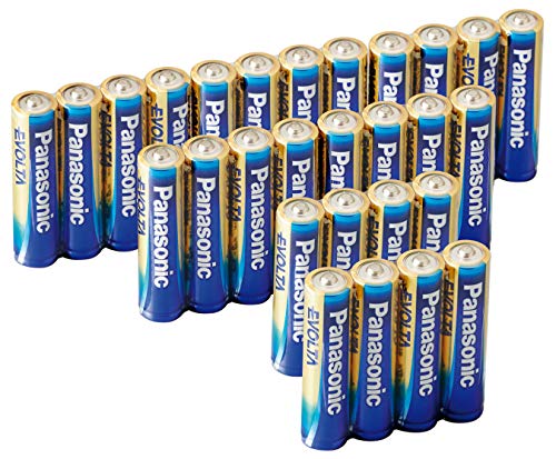 【Amazon.co.jp限定】 パナソニック エボルタ 単4形アルカリ乾電池 28本パック LR03EJA/28SV