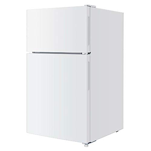 冷蔵庫 87L 一人暮らし 2ドア マクスゼン コンパクト 小型 おしゃれ ホワイト MAXZEN JR087ML01WH