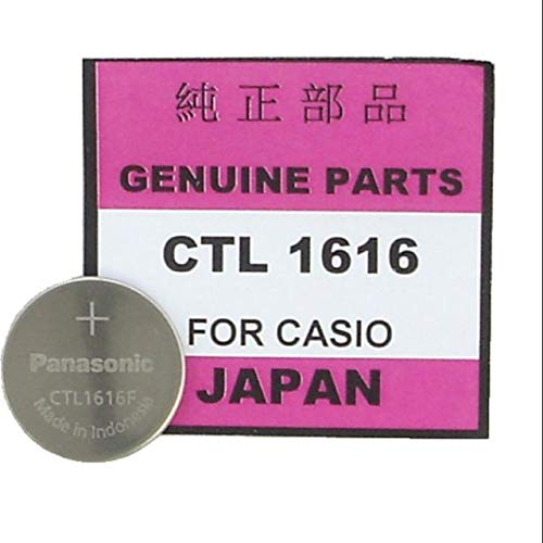 Panasonic CTL1616 Solar Rechargeable CTL 1616 Battery Replacement Watch Cells Casio【並行輸入】