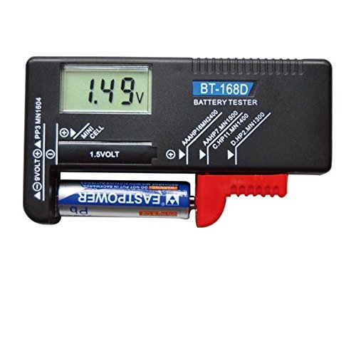 デジタルバッテリー テスター 電池チェッカー 電池の残量チェック 乾電池残量測定器