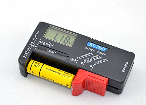 Basicest バッテリーテスター 電池チェッカー デジタル 残量測定器