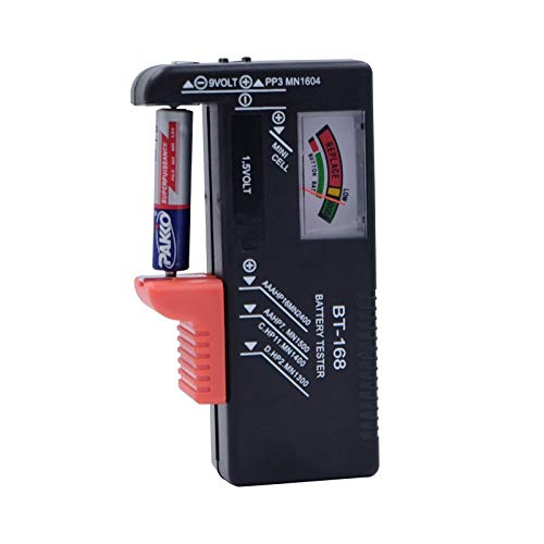NEFUSIバッテリーテスター 電池残量測定器 乾電池やボタン電池の残量チェック (メーター表示タイプ)
