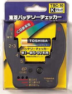 TOSHIBA TOSHIBA バッテリーチェッカー TBC-10(K)