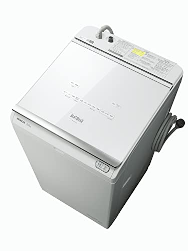 日立 タテ型洗濯乾燥機 洗濯12kg/乾燥6kg ホワイト ビートウォッシュ BW-DKX120G W AIお洗濯 本体日本製 液体洗剤・柔軟剤 自動投入