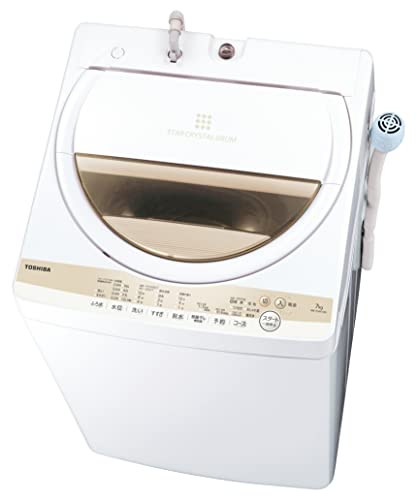 東芝 全自動洗濯機 7kg グランホワイト AW-7GM1 (W) 【浸透パワフル洗浄】 【Wセンサー】 2021年モデル