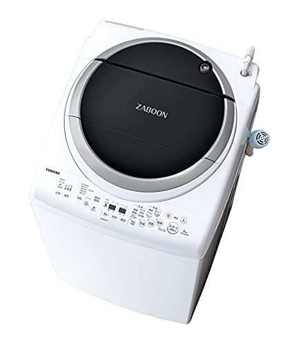 東芝 タテ型洗濯乾燥機 洗濯8kg 乾燥4.5kg グランホワイト AW-8VM1 (W) 【抗菌メガシャワー洗浄】 【ヒーター乾燥】 2021年モデル