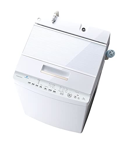 東芝 全自動洗濯機 8kg グランホワイト AW-8DH1 (W) 【抗菌ウルトラファインバブル洗浄】 【自動おそうじモード】 2021年モデル