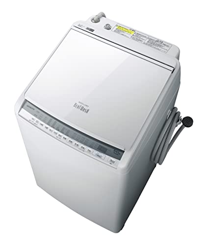 日立 タテ型洗濯乾燥機 洗濯8kg/乾燥4.5kg ホワイト ビートウォッシュ BW-DV80F W 本体日本製