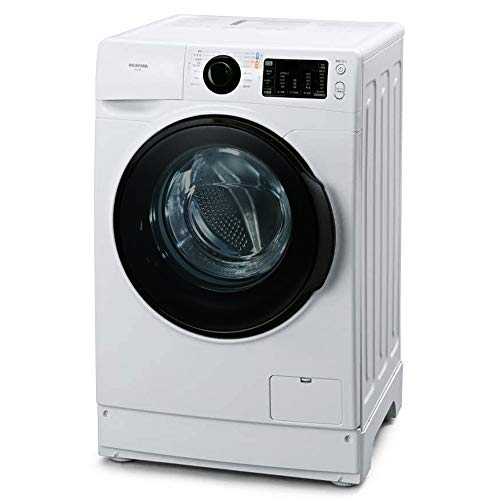 アイリスオーヤマ 洗濯機 ドラム式洗濯機 8kg 温水洗浄 皮脂汚れ 部屋干し 節水 幅607mm 奥行672mm FL81R