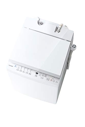東芝 全自動洗濯機 7kg ピュアホワイト AW-7DH1 (W) 【ウルトラファインバブル洗浄】 【幅51.5㎝コンパクトタイプ】 2021年モデル