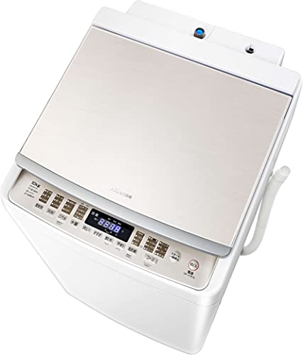 ハイセンス 全自動洗濯機 10kg ホワイト HW-DG10A ガラスドア 省エネ静音 自動槽洗浄 洗剤自動投入