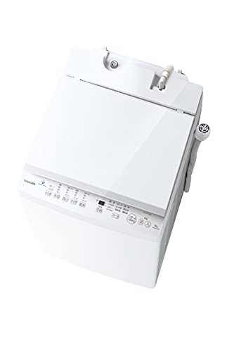 東芝 全自動洗濯機 6kg ピュアホワイト AW-6DH1 (W) 【ウルトラファインバブル洗浄】 【幅51.5㎝コンパクトタイプ】 2021年モデル
