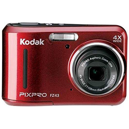 Kodak(コダック) FZ43 コンパクトデジタルカメラ PIXPRO レッド