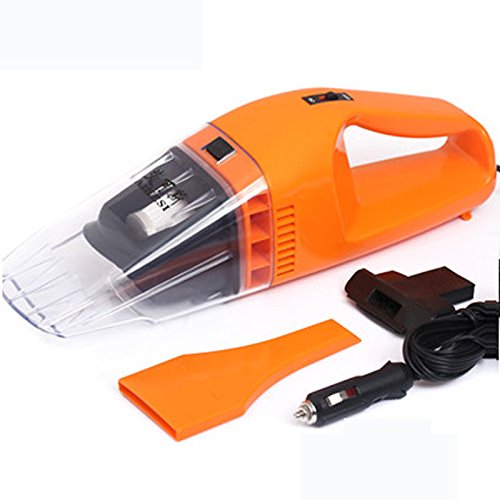 車の掃除機携帯用湿式湿式湿式デュアル - 高出力の強い吸引車の掃除機を使用 abs プラスチックオレンジ wangdi
